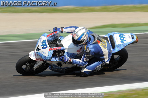2008-05-11 Monza 0854 Supersport - Danilo Dellomo - Honda CBR600RR